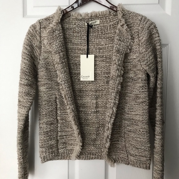 Italian Wool Cropped Jacket - Picture 5 of 6